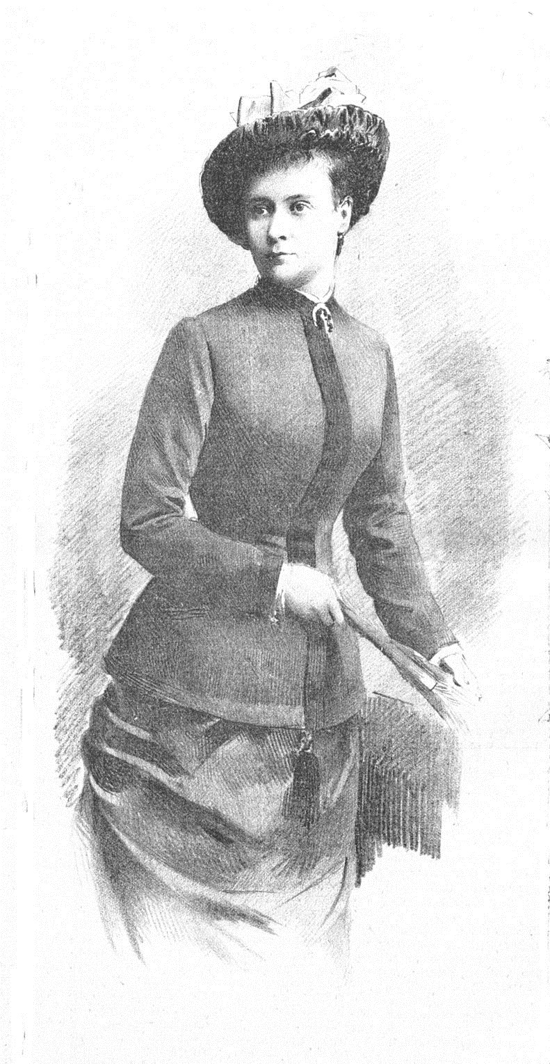 Minna Bichler v roce 1885. https://de.wikipedia.org/wiki/Minna_Bichler#/media/File:Minna_Bichler_1885_Eigner.jpg