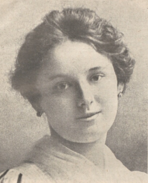Zdenka Baldová, reprodukce portrétní fotografie, 1905, autor neznámý, in Divadlo 31, 1945/46, č. 1-6, s. 3.