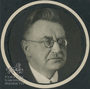 František Václav Krejčí, fotograf neuveden. LA PNP, fond František Václav Krejčí.